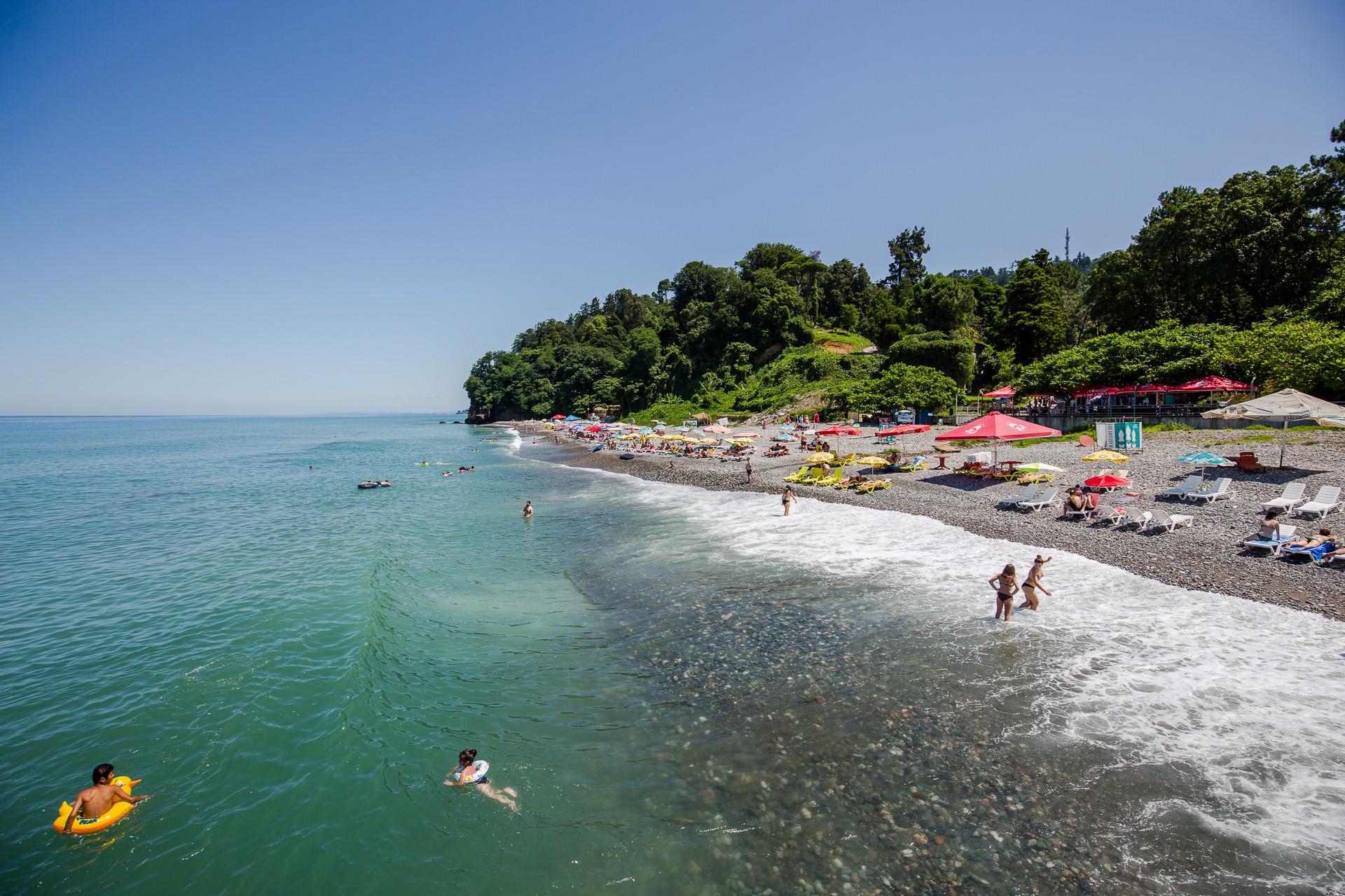 грузия лучшие пляжи